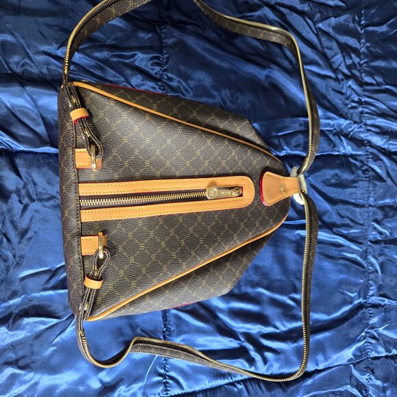 Charlize Zipper Strap Backpack  Signature Coffee brown main image 5